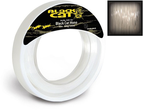 Black cat mono leader - mono,