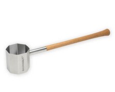 Saunakelle Regenkelle Sauna OCTAGON mit Griff aus Eiche Schöpfkelle Saunazubehör