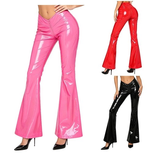 Damen lackleder hosen - damen,