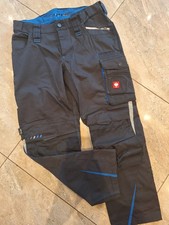 Engelbert Strauss Hose Arbeitshose grau blau Damen Gr. 38/40 neuwertig