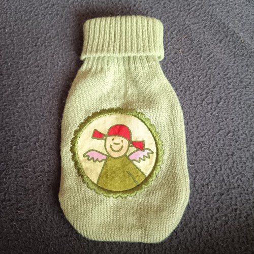Handysocke schutzengel grün - schutzengel,