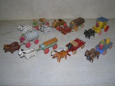 8 alte Erzgebirge Kutschen