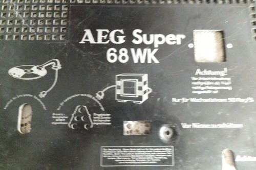 Radio rückwand aeg super - rückwand,