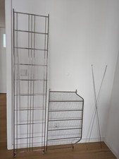 Original BALTON Einzelteile: Regalleiter und Gitterboden (vorstehend)