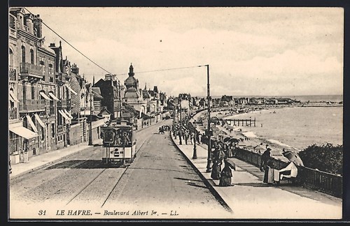 Ansichtskarte havre - ansichtskarte, le
