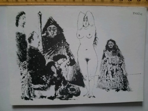 Vintage kunst gemälde - vintage,