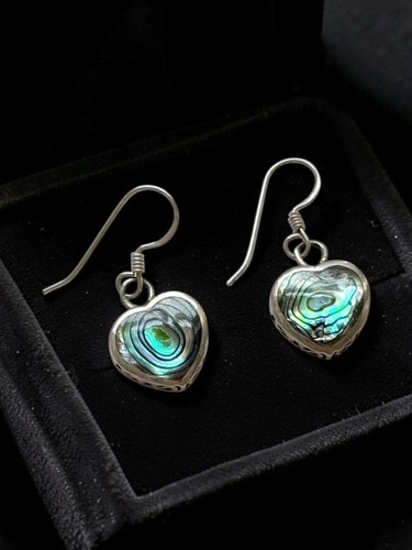 Sterling silber abalone - silber,