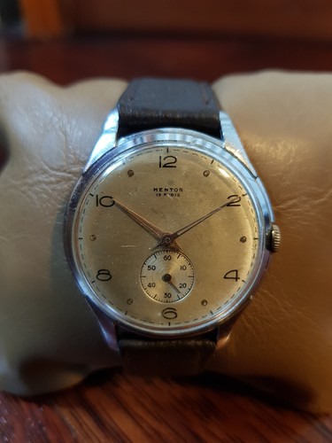 Mentor mechanische uhr vintage - uhr,