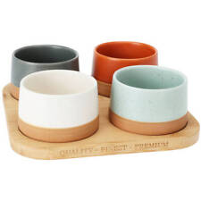 Bunter Servierschalen 4er-Set