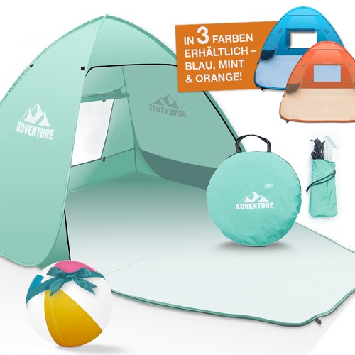Strandmuschel strandzelt pop - strandmuschel,