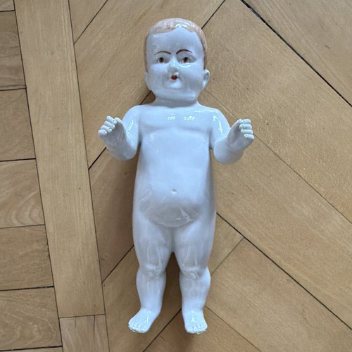 Porzellanfigur baby dekorativ - baby,