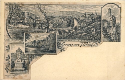 Vorläufer litho tübingen - tübingen, am