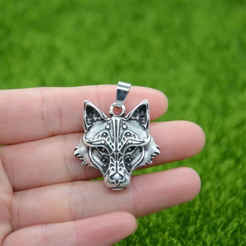 Wikinger wolf halskette - wikinger, fenrir
