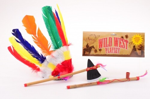 Indianer set häuptling - indianer,