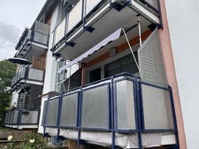 Tillvex Klemmmarkise 350 cm 1 Jahr alt Markise Sonnenschutz Sichtschutz