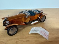 Franklin Mint 1:24 Modellauto Rolls Royce Silver Ghost 1921 Kupfer überzogen #NL