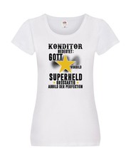 Bedeutung von Konditor | Konditorei Damen Shirt Weiß