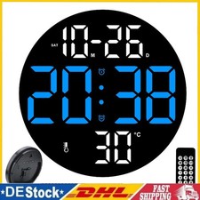 Digitaluhr Wanduhr mit