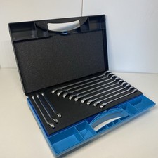 HAZET 606N/12 Knarren Ring-Maulschlüssel Satz 8–19 mm – 12-teilig,