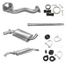 Auspuff, Komplett,  Anbausatz