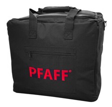 Pfaff Overlocktasche schwarz, rot / Maße 38x36x30cm
