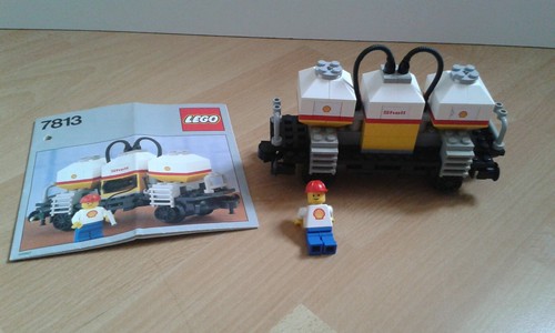 Lego 7813 shell tankwaggon - lego, mit
