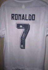 Cristiano Ronaldo Autogramm CR7 Handsigniertes Trikot Real Madrid COA Portugal