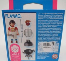 Playmobil 4649 - Papa mit Grill - 2006 - unvollständig - ohne OVP