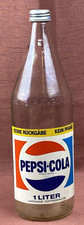 Pepsi Cola Flasche 1 Liter Retro