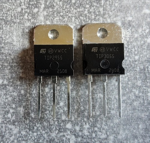 Tip3055 npn tip2955 pnp - npn,,