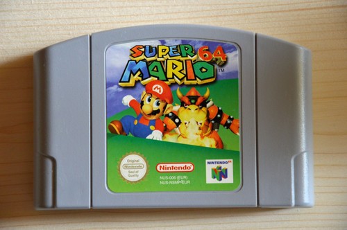 N64 super mario - mario, 64