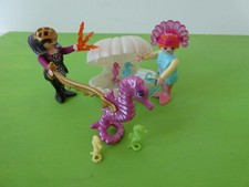 Playmobil: Magic Princess: Meer-Königin+Fee m. Seepferdchen (4813-A+4816-A/2009)