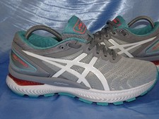 ASICS GEL NIMBUS 22 SNEAKER GR 39 SCHUHE SILBER GRAU KAYANO CUMULUS RUNNING /D93