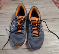 Turnschuhe Running Shoes Herren Asics 47 Grau Orange Gebraucht