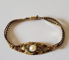 Vintage vergoldetes Silber