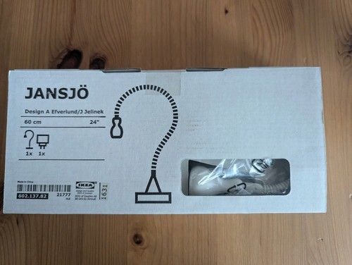 Ikea jansjö leuchte weiß neu - ikea,