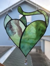 Tiffany Glas, Herz, Katze