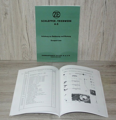 Bedienungsanleitung und - zf,