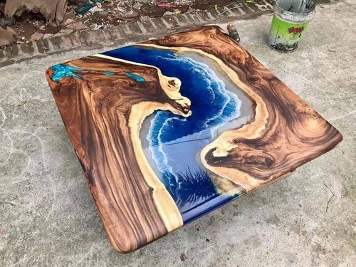 Ocean epoxidharz esstisch - epoxidharz,