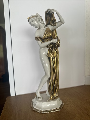 Große antike porzellanfigur - große,