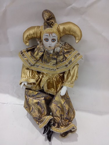 Harlekin clown porzellan - ,