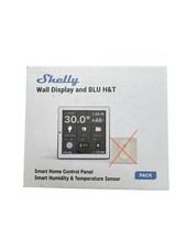 Shelly Wall Display Weiß | WLAN & Bluetooth EIN intelligentes Bedienfeld mit int