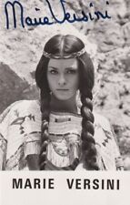 MARIE VERSINI Original Autogramm signierte Postkarte Top Portrait Winnetou