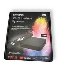 STRONG SRT420 AndroidTV-Streaming DVB-T2 Receiver