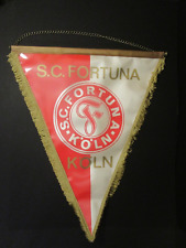 Älterer Wimpel S.C. Fortuna Köln, Maß: 46 x 38 cm