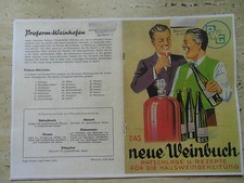 Das neue Weinbuch Alkohol Weintraube Rezepte Trauben DDR Wein Kochbuch Geschenk