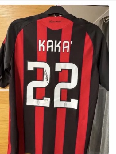 Signiertes acmilan kaka shirt - acmilan,
