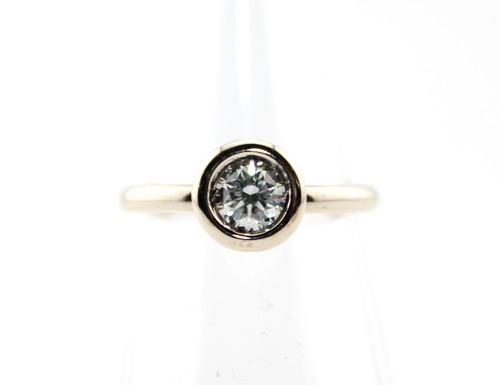 Ring weiß gold 585 14k - ring, weiß-
