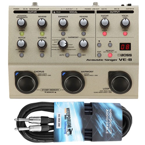Boss acoustic singer - ve-8, acoustic-singer