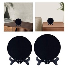 Obsidian Kreis Scheibe